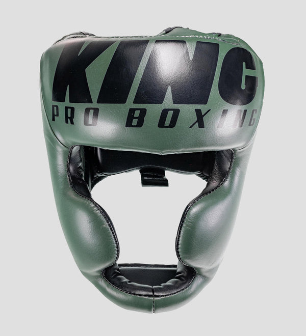 King Pro Boxing Hoofdbeschermer KPB/HG - Groen/Zwart