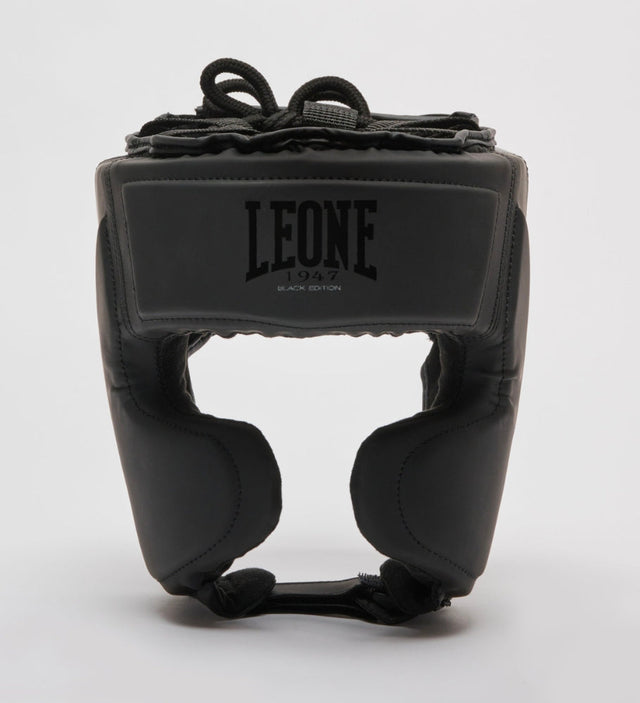 Leone Head guard 'Black Edition' – Black/Black – Head guards