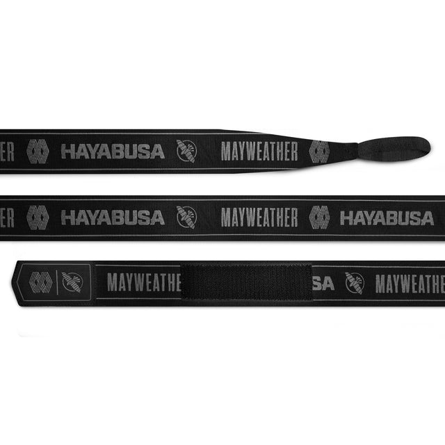 Bandaże bokserskie Hayabusa x Mayweather Stretch – Czarne/Szare