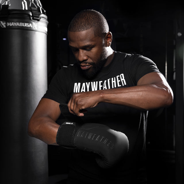 Rękawice bokserskie Hayabusa x Mayweather Champ – Czarne/Czarne