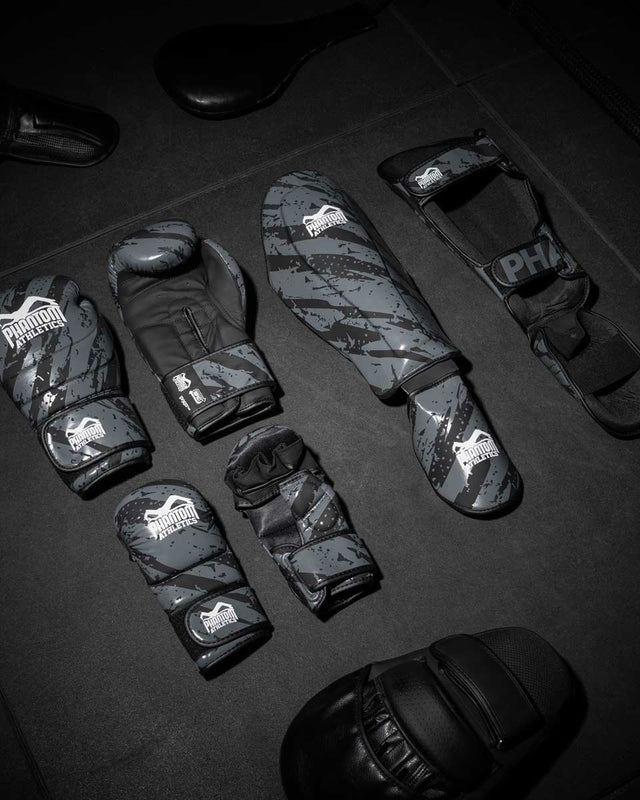 Phantom Athletics Scheenbeschermers Camo Tiger - Grijs