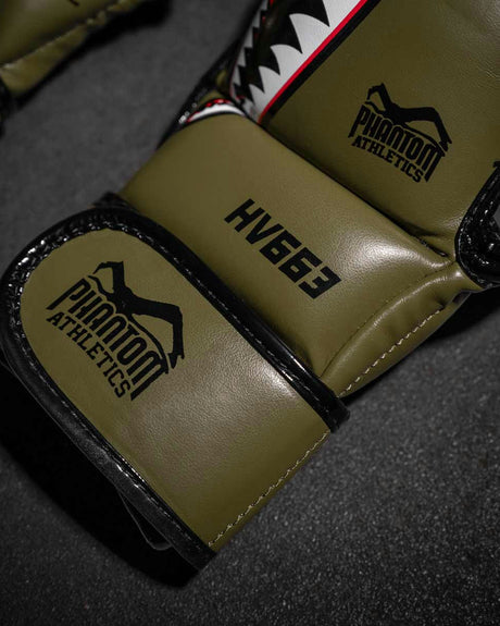 Rękawice MMA Phantom Athletics Fight Squad – Zielony Wojskowy