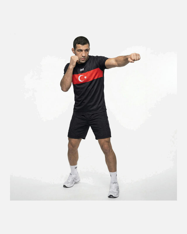 Koszulka Phantom Athletics T-Shirt EVO+ Team Turkey – Czarna