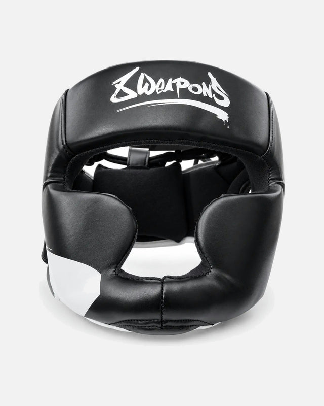 8 WEAPONS Hoofdbeschermer Unlimited 2.0 - Zwart/Wit