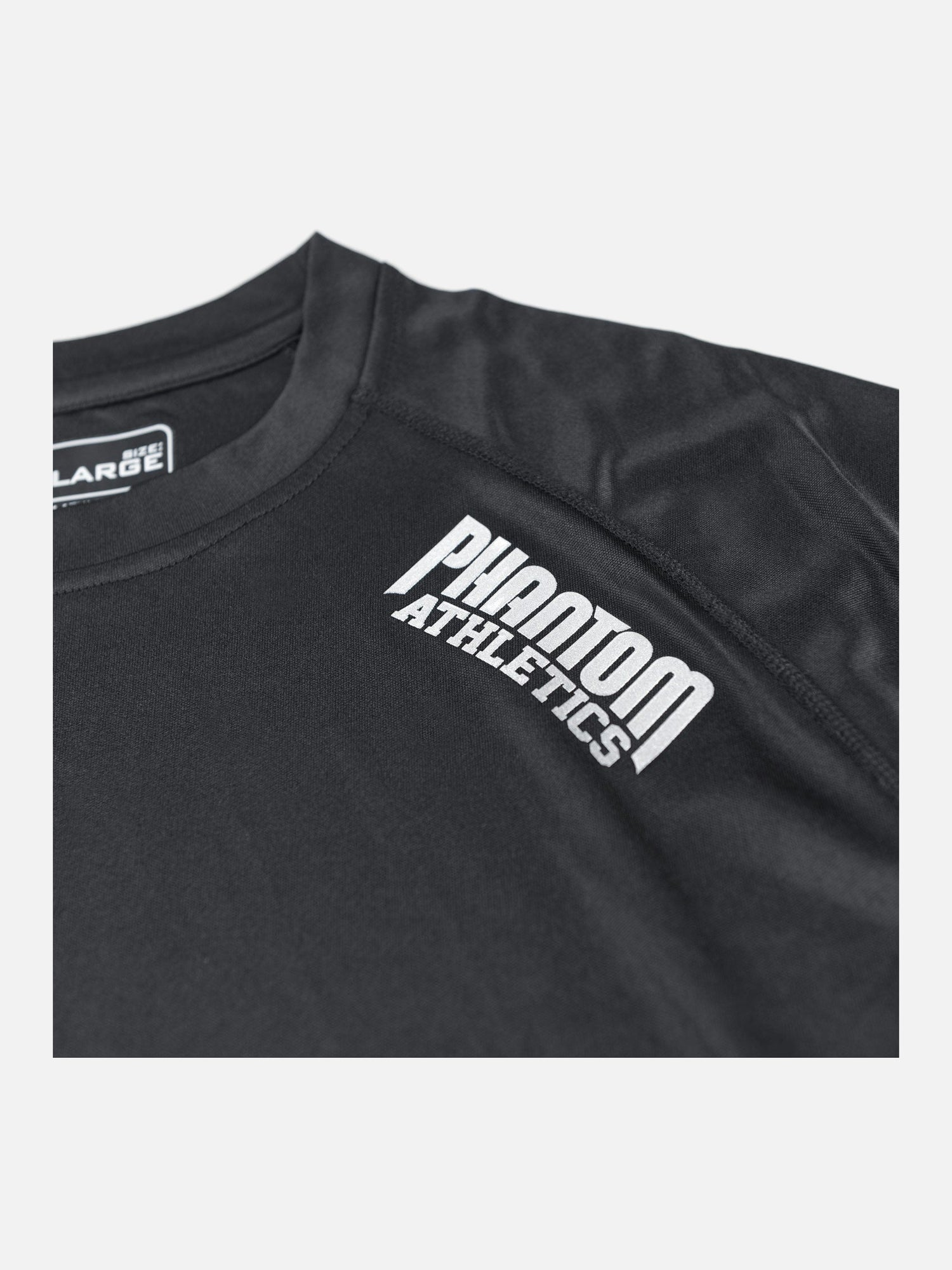 Phantom Athletics T-Shirt Tactic Short Sleeves – Black