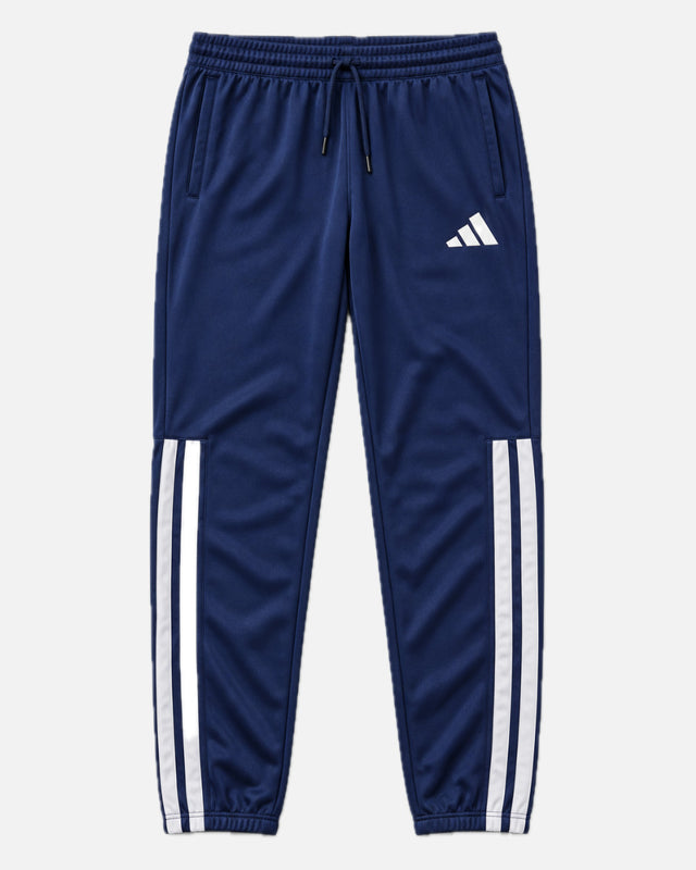 Pantalones de entrenamiento Adidas Community Sports – Azul oscuro/Blanco