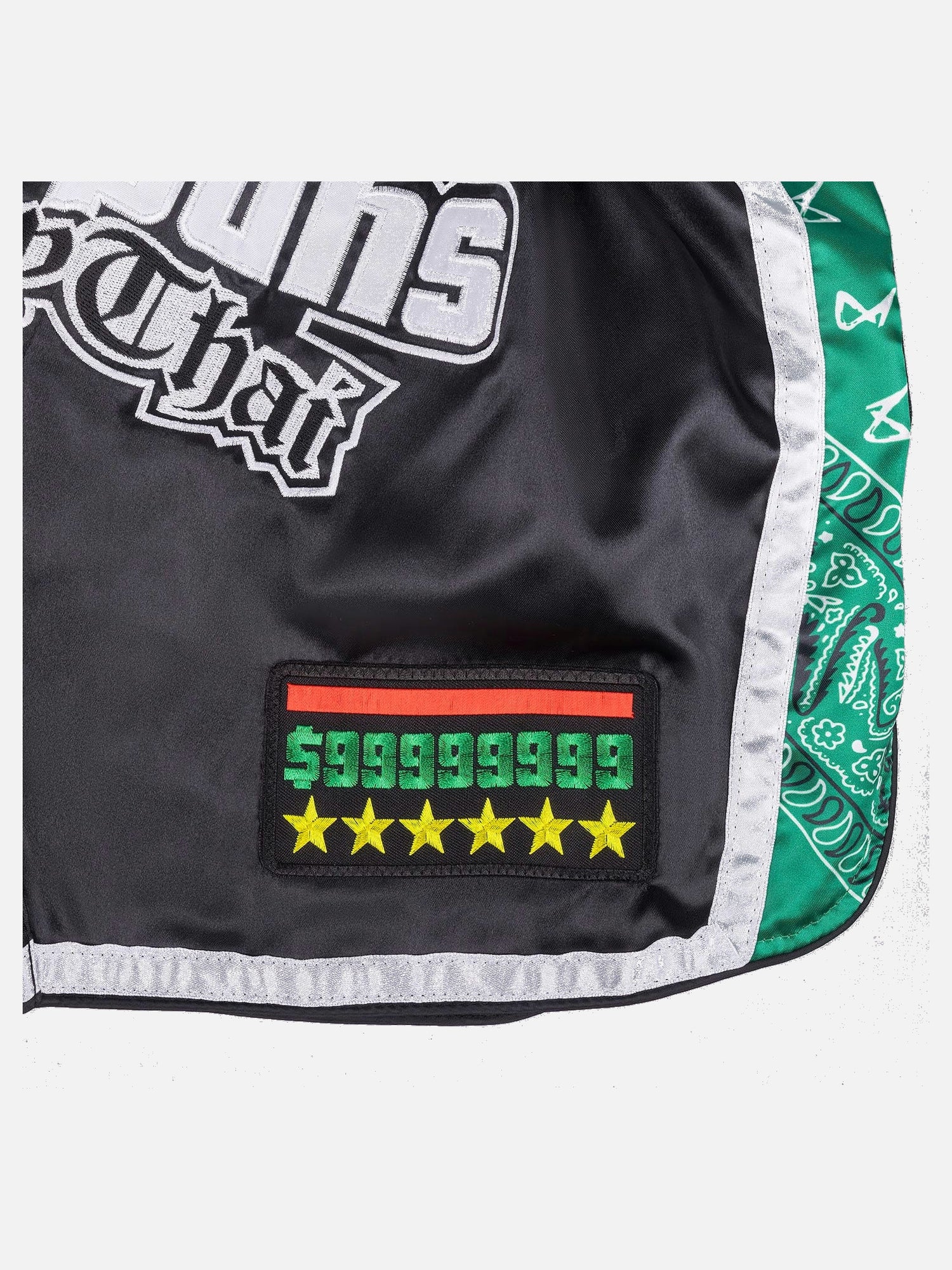 8 WEAPONS Muay Thai Shorts West Coast - Groen