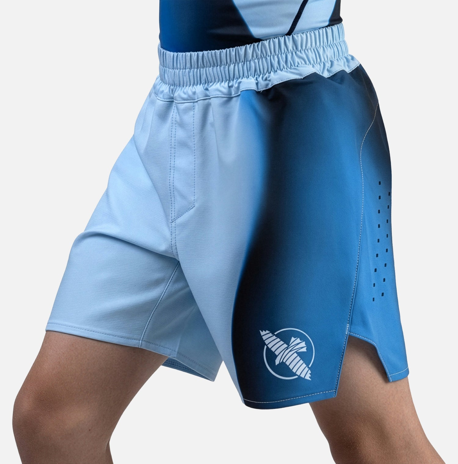 Hayabusa MMA Shorts Apex Nova Kinderen - Blauw