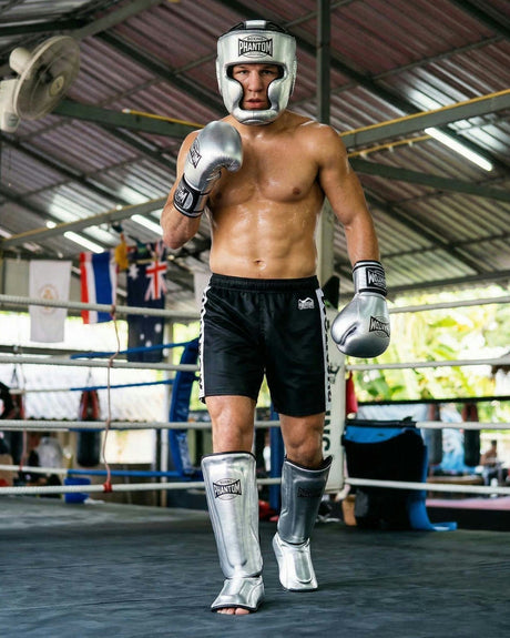 Phantom Athletics Scheenbeschermers Mexico - Zilver/Zwart