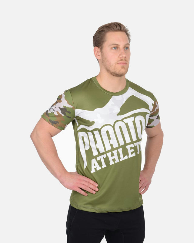 Phantom Athletics Trainingsshirt EVO Warfare - Army Camo