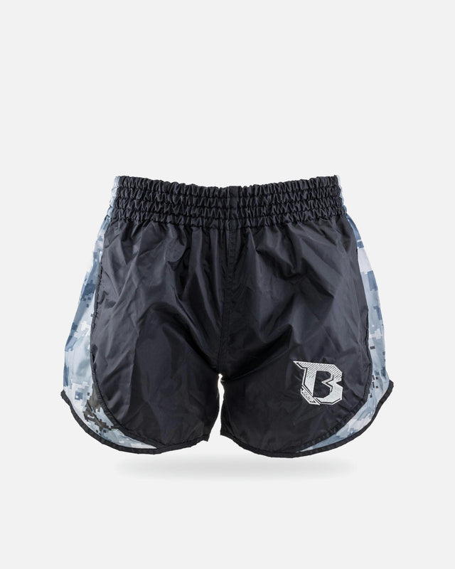 Spodenki Muay Thai Booster Retro Hybrid – Szare