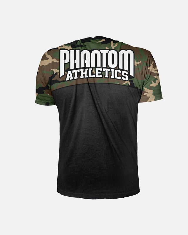 Phantom Athletics Trainingsshirt EVO - Zwart/Woodland