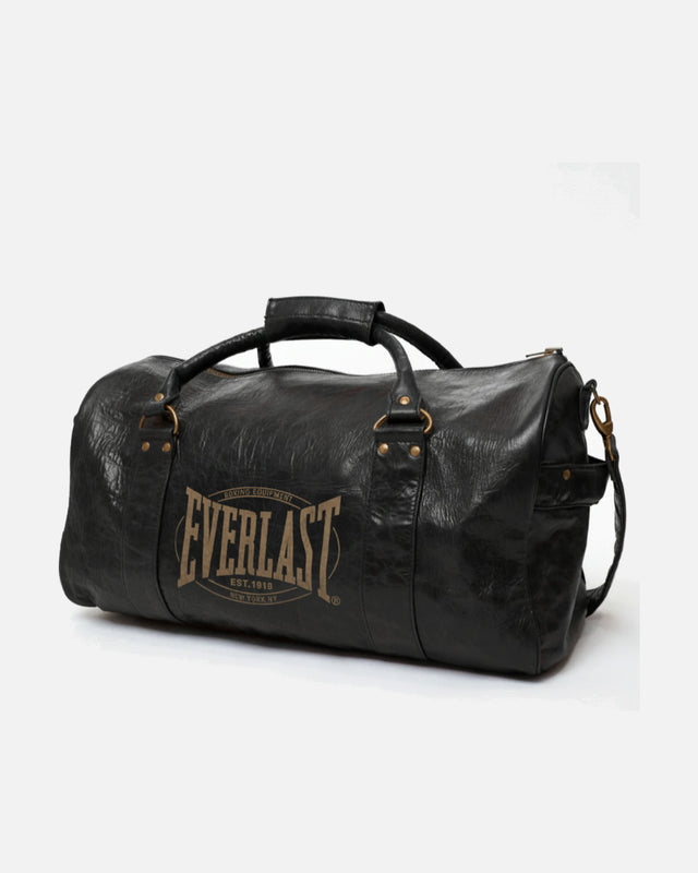 Everlast Sporttas 1910 Leather - Zwart