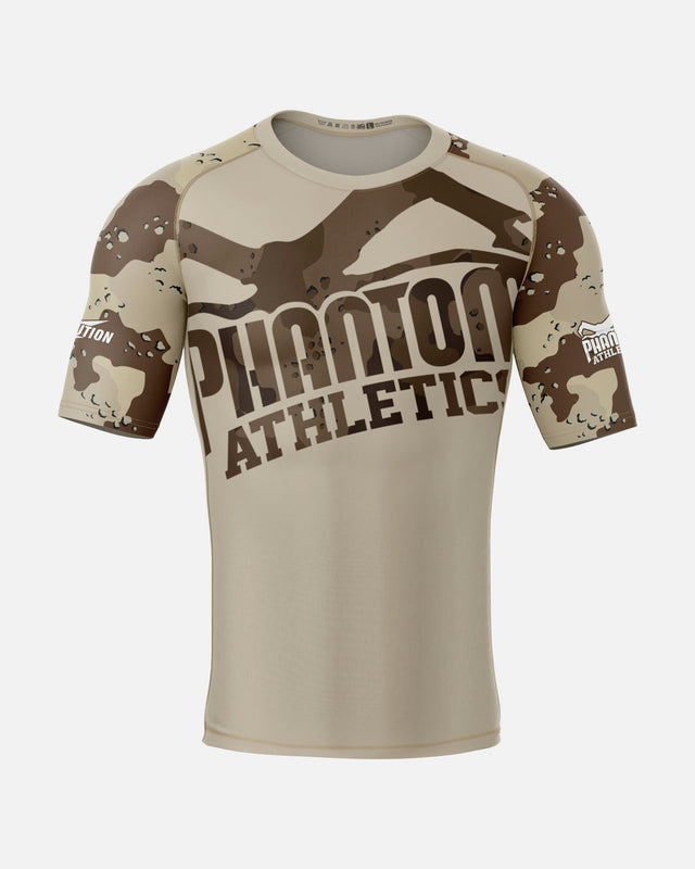 Phantom Athletics Rashguard Warfare - Marineblauw Camo