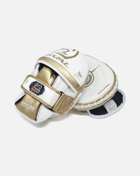 Rival Bokshandschoenen Professional RS100 - Wit/Goud