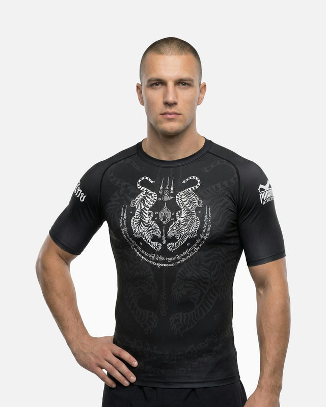 Rashguard Phantom Athletics Sak Yant – Czarny/Szary