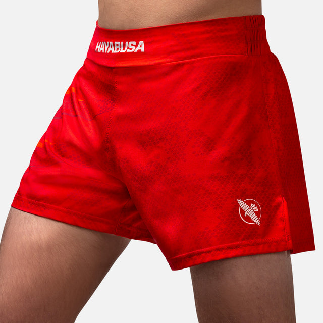 Spodenki Muay Thai Hayabusa Arrow – Czerwone