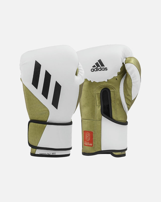 Adidas Boxing gloves Speed Tilt 350 – White/Gold