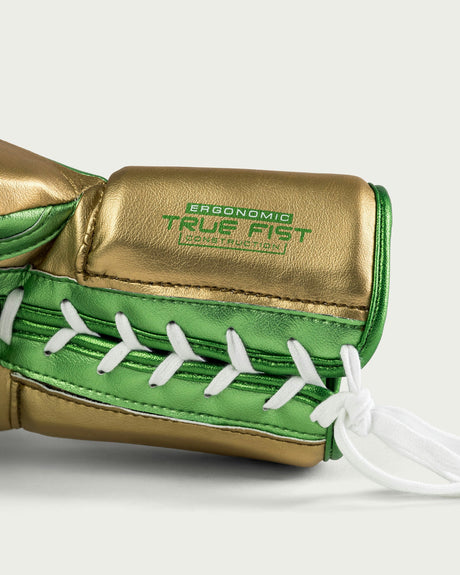 Rival Bokshandschoenen RS100 Pro Sparring - Groen/Goud