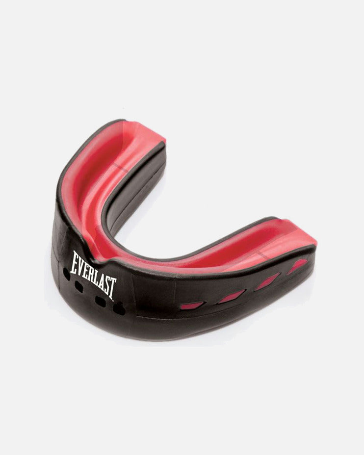 Ochraniacz na zęby Everlast Evershield Double – Czarny/Czerwony