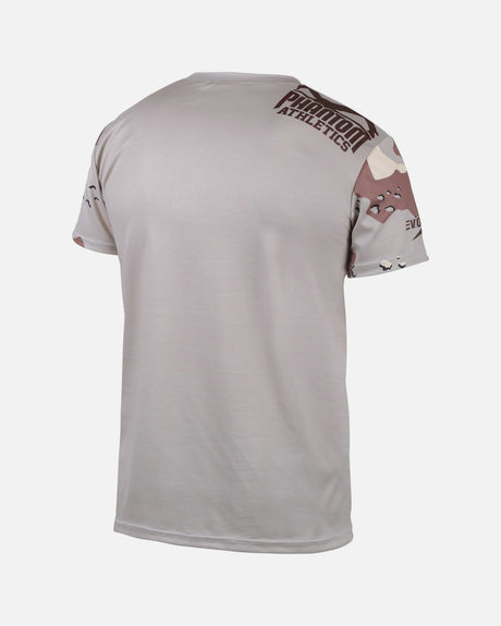 T-shirt d'entraînement Phantom Athletics EVO Warfare – Désert Camo