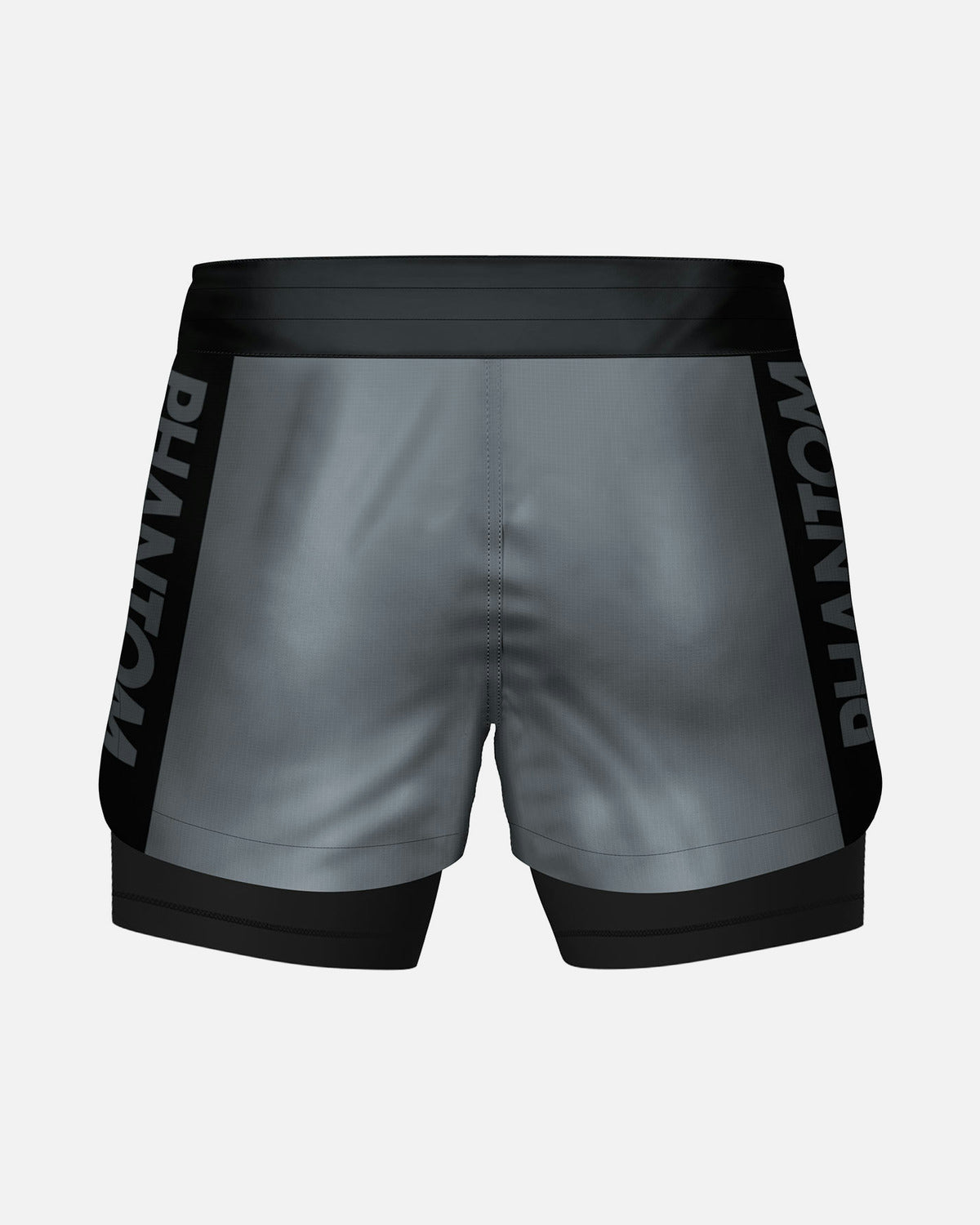 Pantaloncini a compressione Phantom Athletics Fusion 2in1 Apex – Grigio