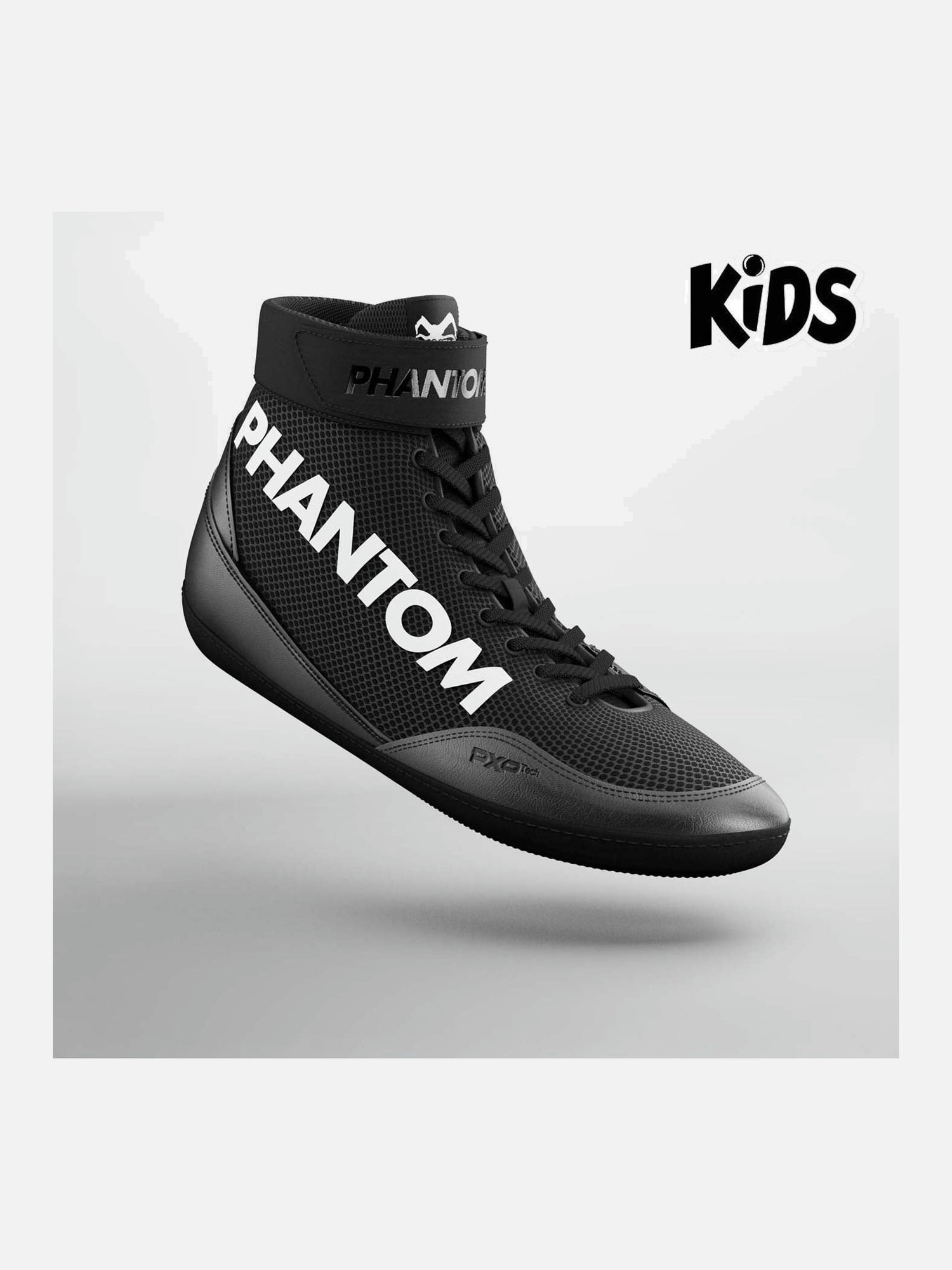 Phantom Athletics Worstelschoenen Combat Kinderen - Zwart