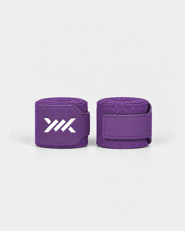 Bandaje de box Caged Essential – Mov (cu sac de spălat)