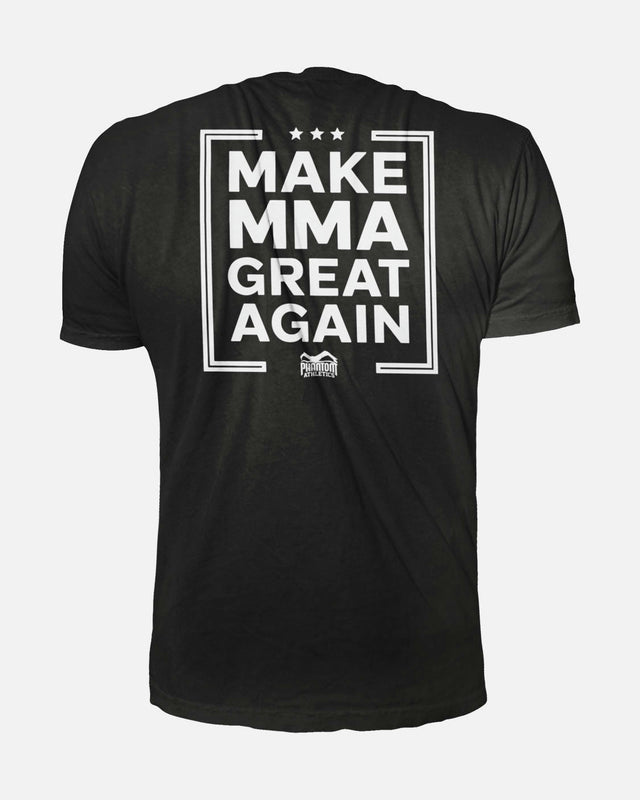 Phantom Athletics T-Shirt Make MMA Great Again - Zwart