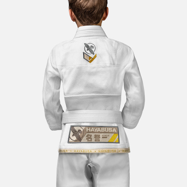 Hayabusa BJJ Gi Ascend Kinderen - Wit