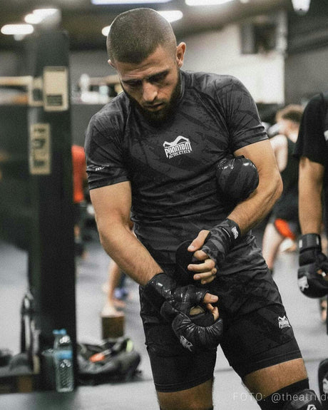 Rękawice MMA Phantom Athletics Camo Tiger – Szare