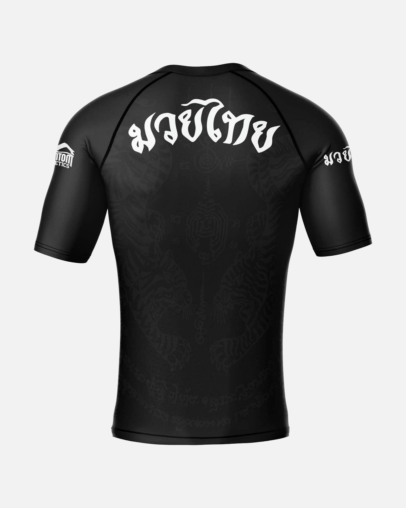 Rashguard Phantom Athletics Sak Yant – Czarny/Szary
