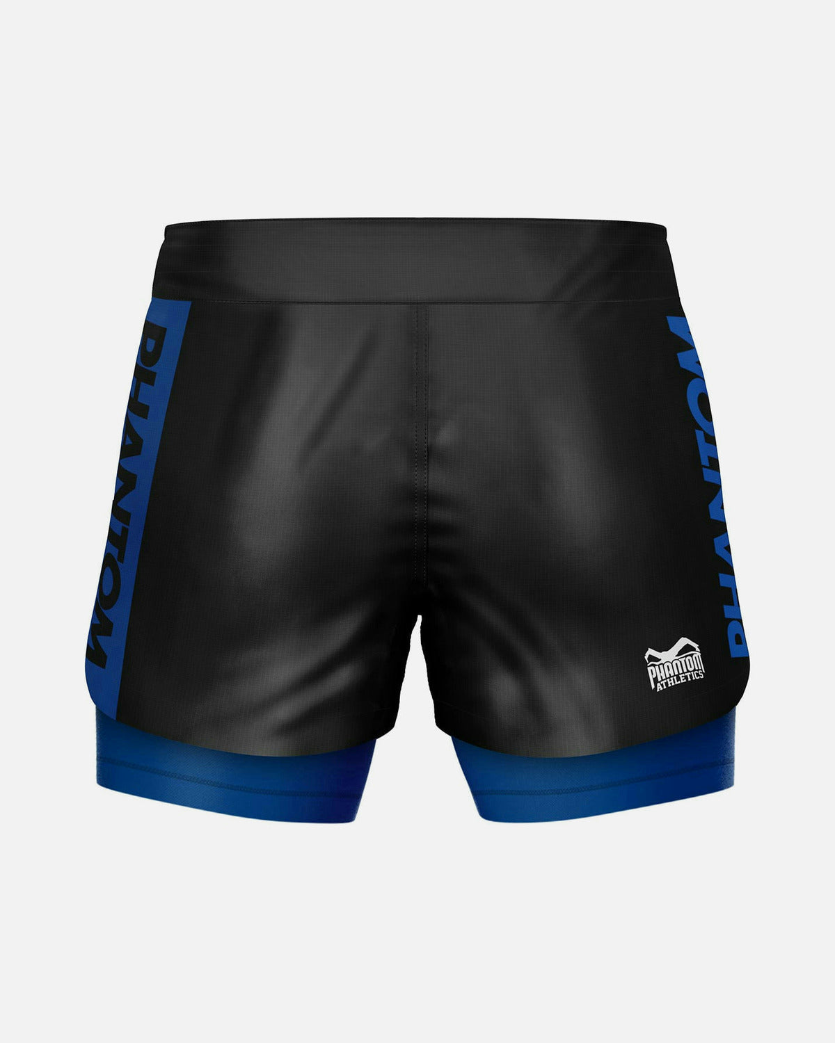 Phantom Athletics Compressie Shorts Fusion-R 2in1 Ranked - Blauw