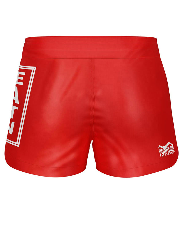 Pantaloncini MMA Phantom Athletics Fusion-R Make MMA Great Again – Rosso