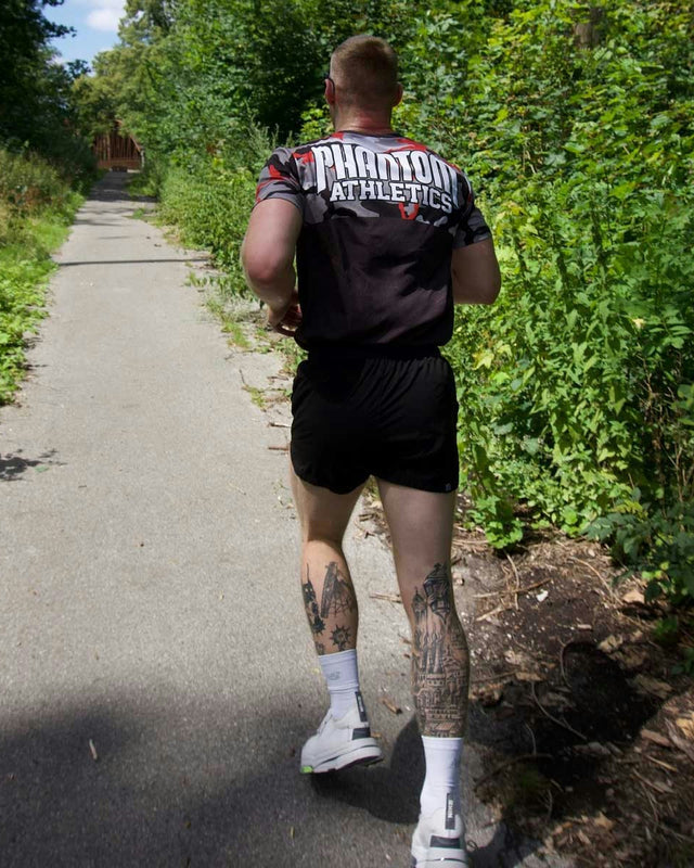 Phantom Athletics EVO Camo träningströja – Röd