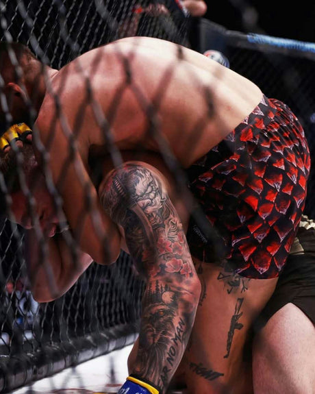 Pantaloncini MMA Phantom Athletics Fusion - Red Dragon