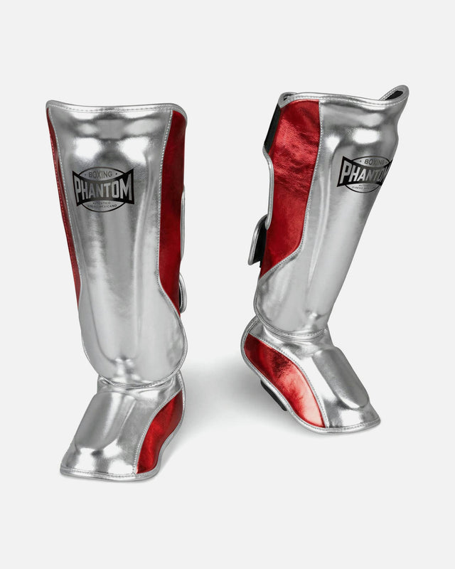 Phantom Athletics Scheenbeschermers Mexico - Zilver/Rood