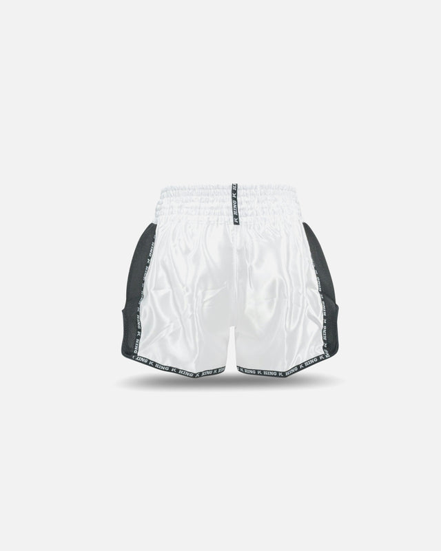 King Pro Boxing Muay Thai Shorts Bangkok - Wit