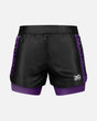 Phantom Athletics Compressie Shorts Fusion-R 2in1 Ranked - Paars