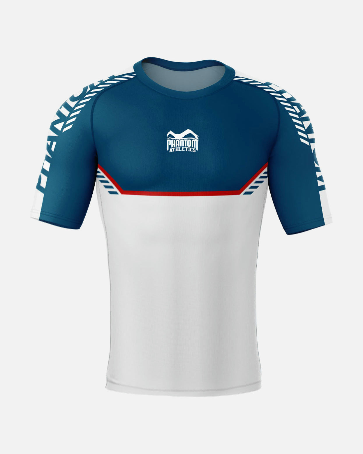 Phantom Athletics Rashguard EVO Apex Korte Mouwen - Grijs