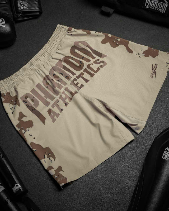 Phantom Athletics MMA Shorts EVO Warfare - Zand Camo