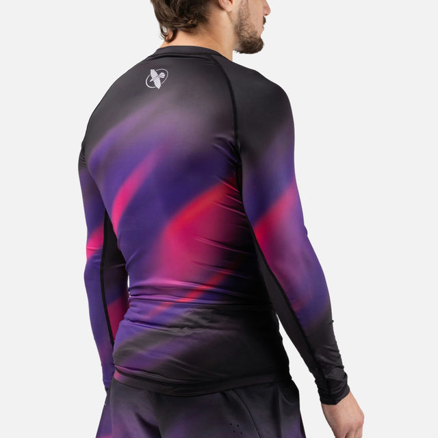Hayabusa Rashguard Apex Nova Lange Mouwen - Ultraviolet Paars
