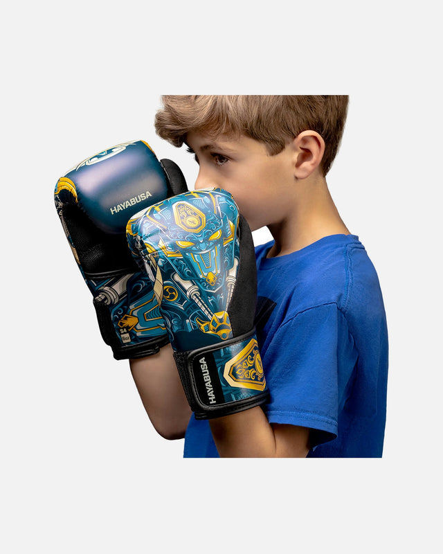 Hayabusa Kids' Boxing gloves S4 Epic – Blue