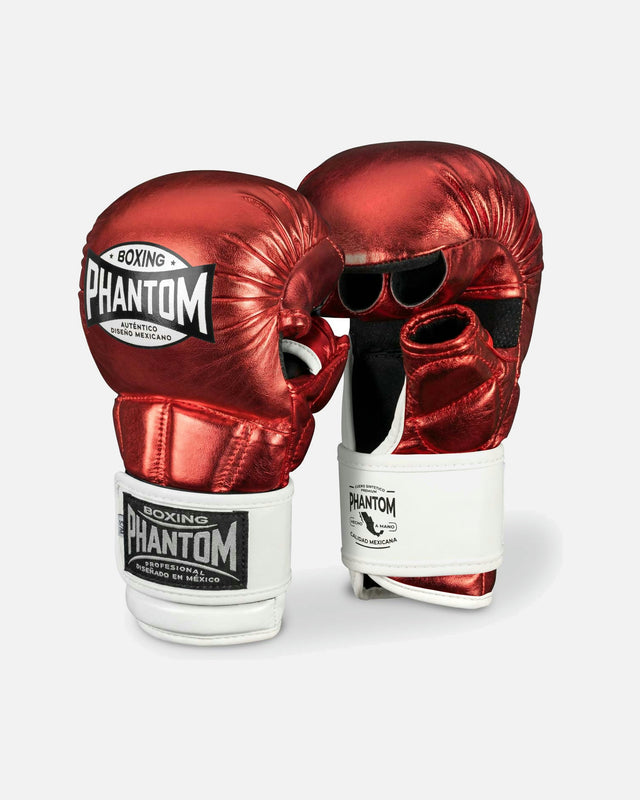 Rękawice MMA Phantom Athletics Mexico – Białe/Zielone/Czerwone