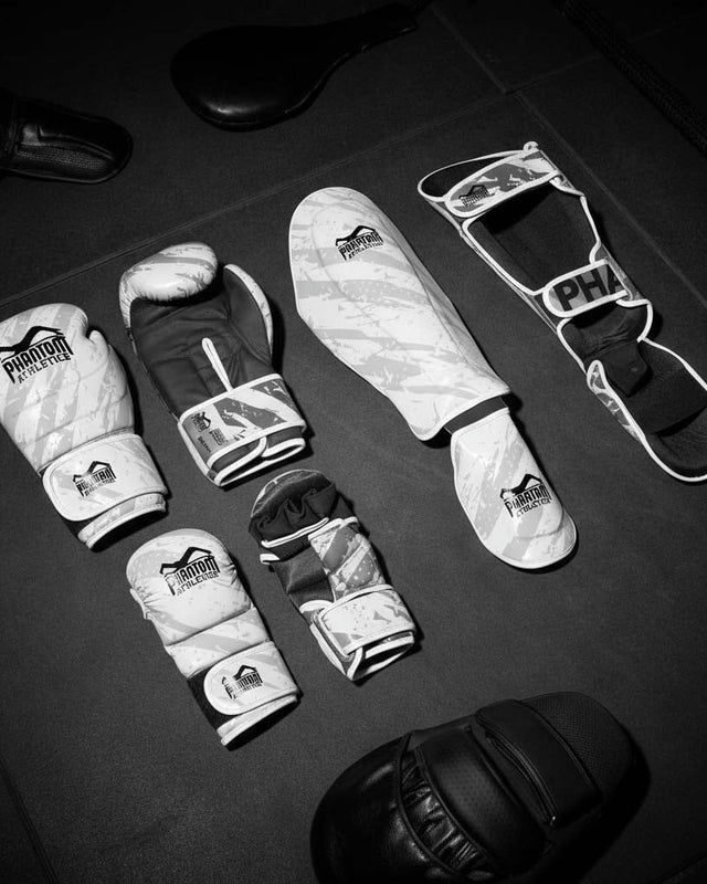 Phantom Athletics MMA Handschoenen Camo Tiger - Wit
