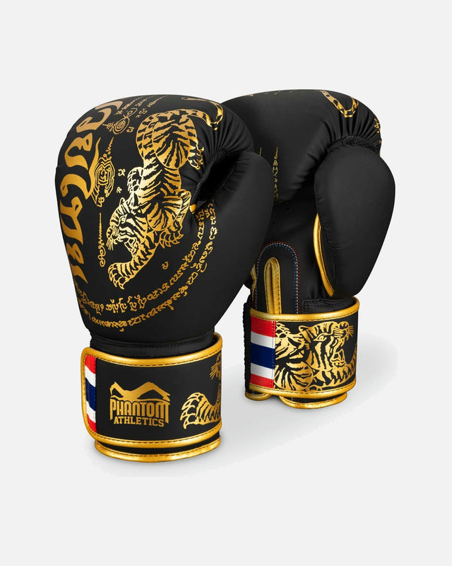 Phantom Athletics Bokshandschoenen Muay Thai Frost - Zwart/Goud