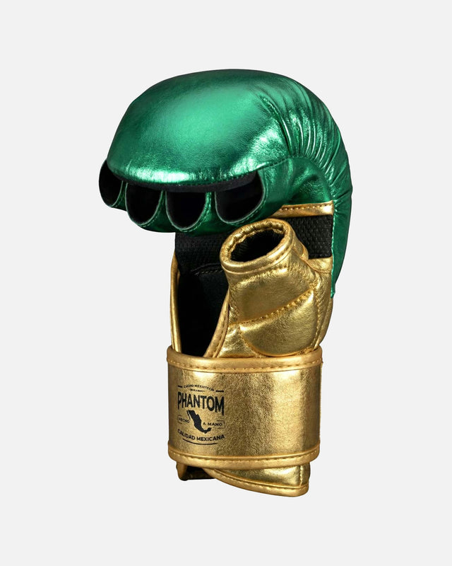 Phantom Athletics MMA Handschoenen Mexico - Groen/Goud