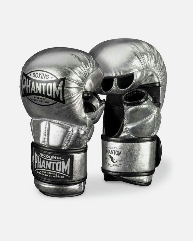 Guantes de MMA Phantom Athletics Mexico – Plata/Negro