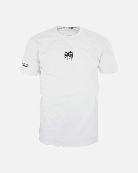 T-shirt da allenamento Phantom Athletics EVO Need Money For Training – Bianco