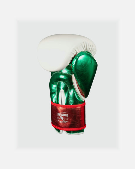 Guantoni da boxe Phantom Athletics Mexico – Bianco/Verde/Rosso